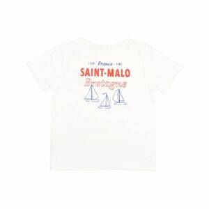 NEW BÚHO boy's saint malo shirt in white